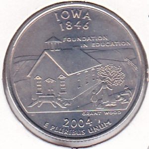 USA Quarter 2004 D - Iowa