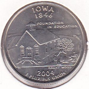 USA Quarter 2004 P - Iowa