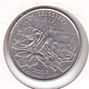 USA Quarter 2002 D - Mississippi