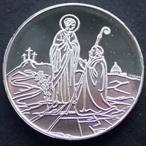 Vatican 500 Liras 1984 Virgin Mary