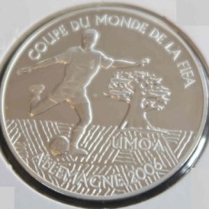 West African States 1000 Francs 2004 Germany 2006