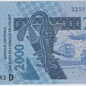 West Africa States – Mali – 2000 Francs 2003