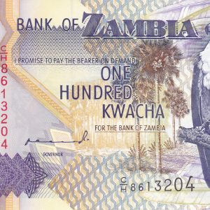 Zambia 100 Kwacha 1992