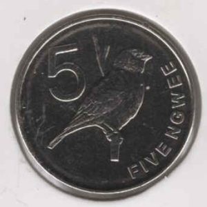 Zambia 5 Ngwee 2012