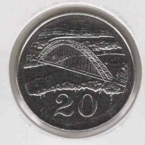 Zimbabwe 20 Cents 2002