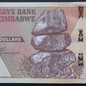 Zimbabwe 50 Dollars 2020