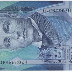 Barbados 2 Dollars 2022