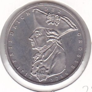 Germany 5 Mark 1986 Death of Frederick the Great
