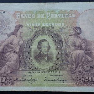 Portugal 20 Escudos 1915