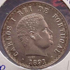 Portugal King Carlos I 500 Reis 1891