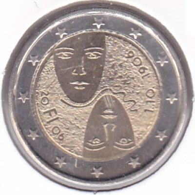 Finland_2-Euros_2006_Equal-Suffrage.jpg