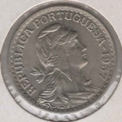 Portugal_1-Escudo_1957_XF_a.jpg